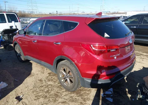 2015 Hyundai Santa Fe Sport 2.4L из США, поврежденный, VIN 5XYZT3LB6FG258457